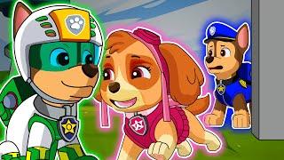 The Dark Conspiracy of Chase Robot?! SKYE Be Careful - Very Sad Story - Ultimate Rescue - Rainbow 3