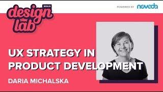 UX Strategy in Product Development