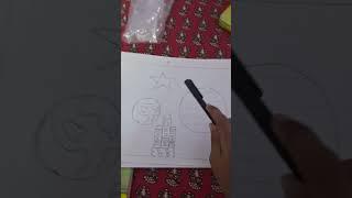 solar system drawing