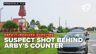 Felony suspect killed in deputy-involved shooting at Pensacola Arby's