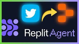 No Upwork, I used this AI to turn a Tweet into Web App Replit Agent Tutorial 