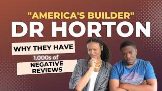 IS DR HORTON THE WORST BUILDER? REAL DR HORTON REVIEW