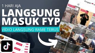 CARA MASUK FYP TIKTOK - PEMULA WAJIB TAHU CARA INI !!