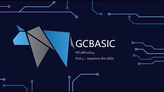 PT4: PIC18xxQ24 chip Family - Using the GCBASIC sequence the LEDs with a delay using the ADC value