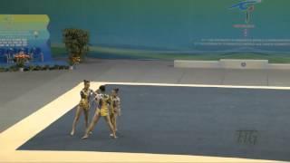 China (CHN) -  2016 Acrobatic Worlds, Putian City (CHN) Dynamic  Women's Group