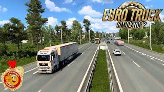 V.T.D. Alex. Выполняю достижение "Топливо льётся рекой" в Euro Truck Simulator 2. 2K. 12.02.2023.