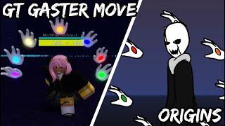 Glitchtale Gaster Move Origins II Undertale Battlegrounds