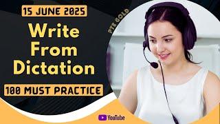 PTE Write From Dictation - MAY 2025 - MUST PRACTICE