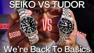 Seiko SPB453 VS Tudor Black Bay 41 Monochrome: The Ultimate Monochromatic Diver Face Off