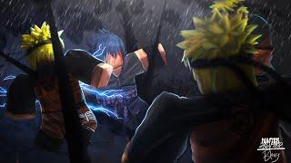 MY FIRST EVER COLLAB!! Ft. Blurry | Naruto vs Sasuke (Final Valley) Part 2 | Realistic Roblox GFX