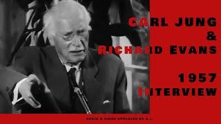 1957 - CARL JUNG AND RICHARD EVANS INTERVIEW - HQ VIDEO AND AUDIO HARD SUBTITLES