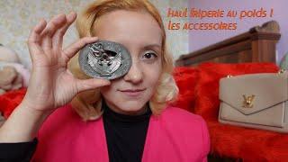 haul friperie au poids I, les accessoires