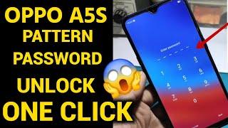 Oppo A5s Pattern & Password Unlock | Frp Bypass | One Click SamFw Tool | New Method 2024