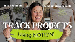 How I Manage Projects in NOTION! (WATCH BEFORE YOU START)