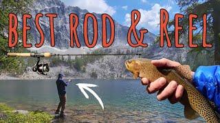 BEST Ultralight Trout Fishing Rod & Reel for Backpacking!