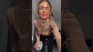 DEBLOAT in 3 min with this Easy Lymphatic Drainage Massage