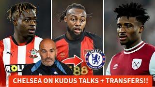 WHY CHELSEA WANT KUDUS TO REPLACE…ATALANTA SENDS BID FOR KAMALDEEN, SEMENYO TO TOTTENHAM!
