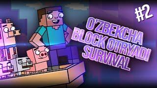 Block otryadi 2-qism | Minecraft animatsiya o'zbek tilida | janob alfa