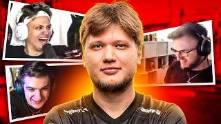 РЕАКЦИЯ ПРО И СТРИМЕРОВ НА S1MPLE