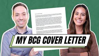 This Cover Letter Got Me Into BCG | Reviewing Its Strengths & Weaknesses