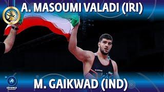 Amirreza Fardin Masoumi (IRI) vs Mahendra Gaikwad (IND) - Final // U20 Worlds Championships 2022
