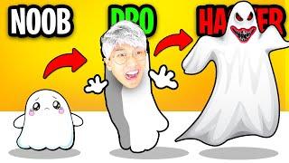 NOOB vs PRO vs HACKER In TOCA BOO!? (ALL LEVELS!)