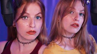 ASMR Twins Mouth Sounds De Oreja a Oreja