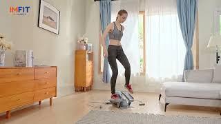 Stay Active at Home with the ImFit Elliptical Trainer | Compact & Quiet