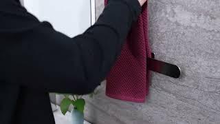 A Clean Way To Hang Towels With YIGII Hang Towel Rack KH010C-3