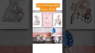 Mybudgetart.com.au I Buy Customized Kids Canvas Prints I Decor #art #viral #shortsvideo