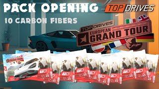 Top Drives 'European Grand Tour' Pack Opening - 4 of 5 - 10x Carbon Fibers