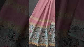 Rida #pink #weddingembroidery #gold #dawoodibohra #lace