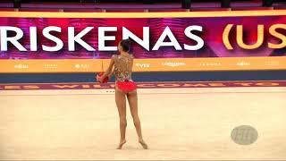 GRISKENAS Evita (USA) - 2019 Rhythmic Worlds, Baku (AZE) - Qualifications Ball