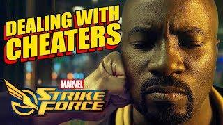 Cheaters Need to Be Dealt With FoxNext - Marvel Strike Force