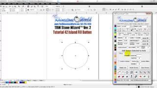 Tutorial 42 Island Fill Button (TRW Stone Wizard™ Ver 2.0) The Rhinestone World