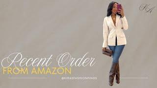 Recent Amazon Order | Affordable Winter Outfits | Kira's Fashion Finds