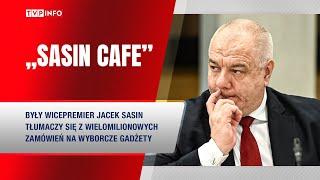 „Sasin Cafe”. Były wicepremier tłumaczy się z wielomilionowych zamówień