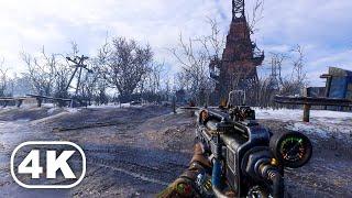 Artyom fights on the Volga with the fanatics of the Water Tsar ULTRA 4K 60FPS - METRO EXODUS