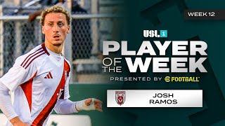 Doing Work for the Red Wolves!  | USL League One Player of the Week - Josh Ramos