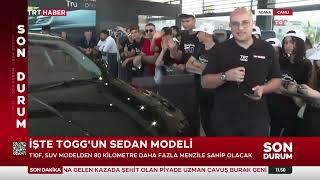 TOGG’un yeni modeli T10F ilk kez görücüye çıktı | TRT Haber