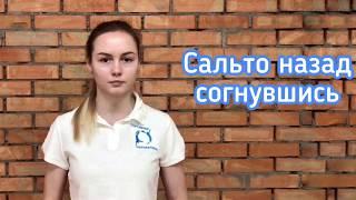 Сальто назад согнувшись | Польза акробатических элементов и упражнений | Акробатика