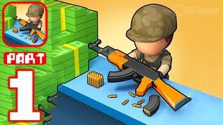 Ammo Nation - Gameplay Walkthrough Part 1 Tutorial Sell Guns & Ammons (iOS,Android)