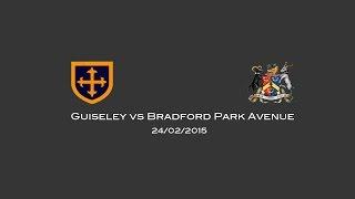 Guiseley vs Bradford Park Avenue 24/02/2015 - Highlights