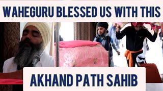 Shri Akhand Path Sahib Ji | Preparation And Bhog | Waheguri Ji | Guri Vlogger