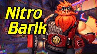 CRAZY Hilarious Max Dash Build!!! - Paladins Barik Gameplay