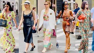 Top Summer Outfits in Milan 2025: Real Fashion Trends in 25°C | Street Style & Designer Trends️️