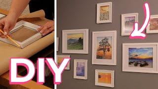 How To Make A DIY Gallery Wall | Home Decor On A Budget