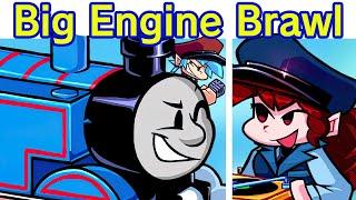 Friday Night Funkin' VS Thomas & Friends | Big Engine Brawl FULL WEEK + Cutscene (FNF Mod/Train)