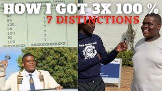 HOW I GOT 100 % IN MATHS -PHYSICS- ACCOUNTING | 7 DISTINCTION IN MATRIC |MBCHB |MEDICINE