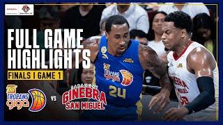 TNT vs. BRGY GINEBRA FINALS G1 | FULL GAME HIGHLIGHTS | PBA SEASON 49 COMMISSIONER'S CUP | MARCH 14